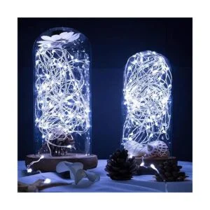 WSgift Paquete de 4 luces LED de 33 pies 100 luces LED