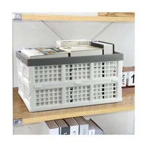 Waikhomes Cesta plegable de 30 L juego de 3 cajas