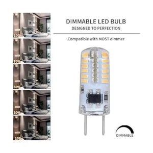 WTINTELL G8 Bombilla LED G8 BiPin Equivacent a 20W25W T4