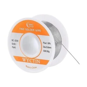 WYCTIN 60 40 alambre de estaño y plomo con núcleo de