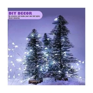 WSgift Paquete de 4 luces LED de 33 pies 100 luces LED