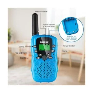 Walkie Talkie Juguete para niños de 22 canales de radios_6
