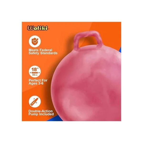Waliki Hurricane Balón de baloncesto color rosa Rosado_2