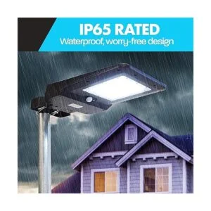 Wagan EL8586 Lámpara de calle solar integrada de 1600_6