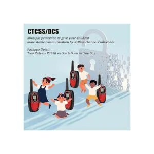 Walkie Talkies de juguete Retevis RT628 para niños con 22_6