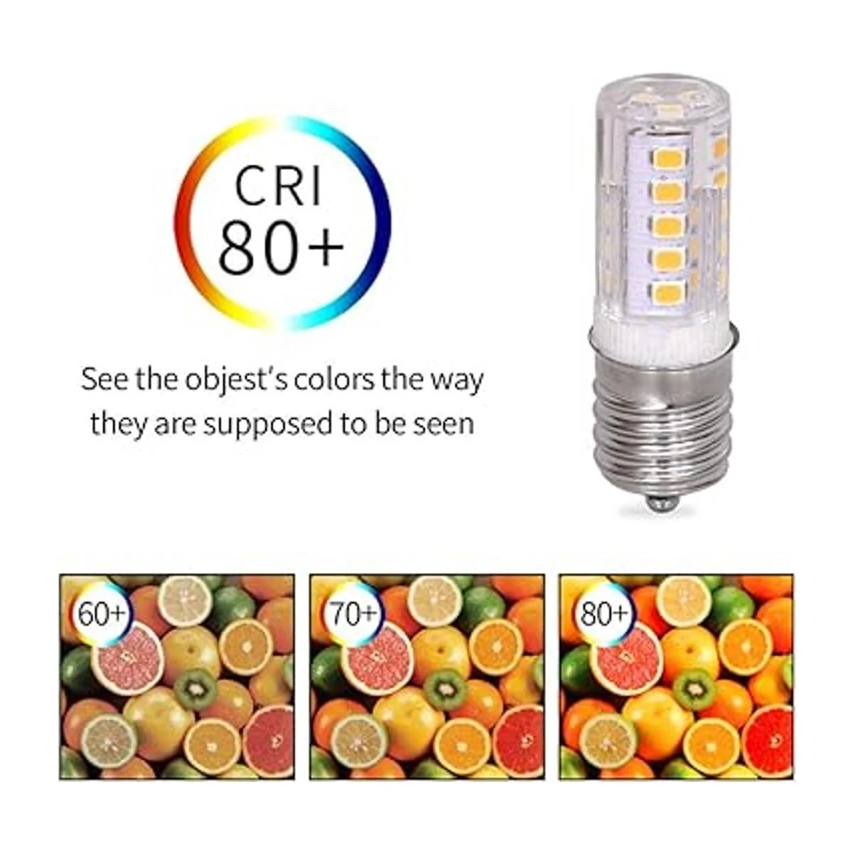 WTINTELL Bombilla LED E17 equivalente a bombilla