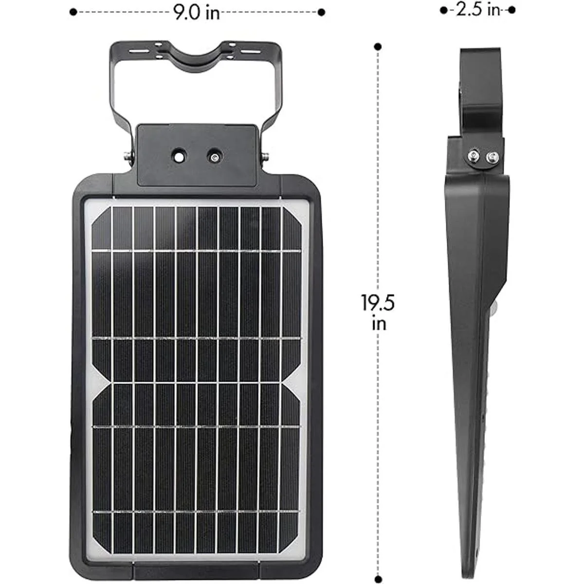 Wagan EL8586 Lámpara de calle solar integrada de 1600_2
