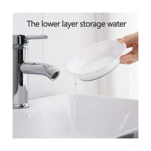 WYOK Paquete de 2 jaboneras con soporte de jabón de_4