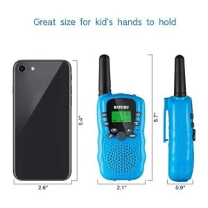 Walkie Talkie Juguete para niños de 22 canales de radios_5