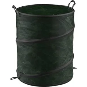 Wakeman Outdoors bote de basura plegable con tapa de