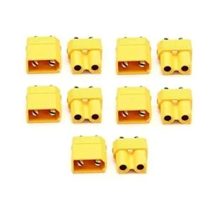 WST 5 pares XT30 2 mm dorado Conector Lipo batería Plug_1