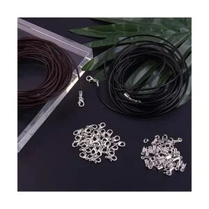 WXJ13 Cordón de piel auténtica 32.8 ft 0.079 in de_3