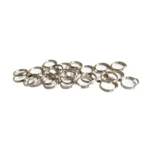 WUBOECE 300 anillos divididos de metal de 0.315 in_1