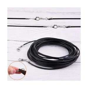 WXJ13 Cordón de piel auténtica 32.8 ft 0.079 in de_4