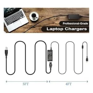 WZXHU Cargador portátil Lenovo de repuesto de 65 W para_2