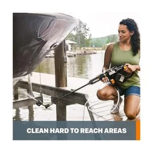 WORX Hydroshot Kit de accesorios de limpieza Deluxe WA4072