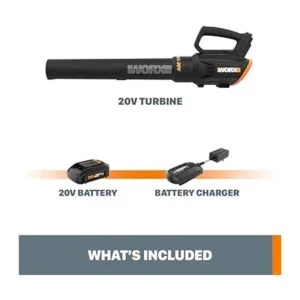 WORX WG547 Soplador inalámbrico de dos velocidades de 20_6