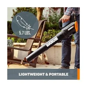 WORX WG547 Soplador inalámbrico de dos velocidades de 20_5