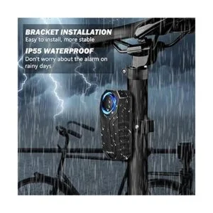 WSDCAM Alarma antirrobo para bicicleta con soporte 113_2