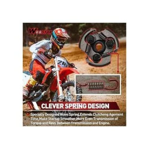 WOOSTAR Almohadilla de embrague con 3 muelles de repuesto_6