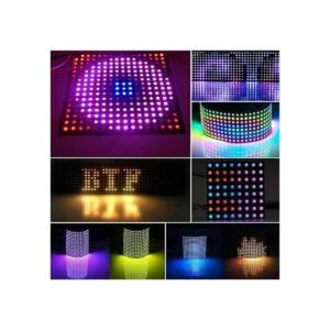 WS2812B Matriz de alambre puro WS2812B8x8_3