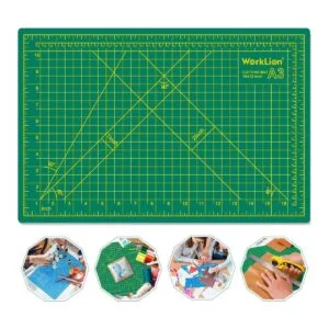 WORKLION Tapete de corte de PVC autocurativo de 12 x 18_1