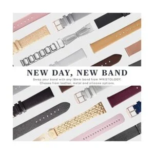 WRISTOLOGY Correa de cuero para reloj de cristal maxi de_3