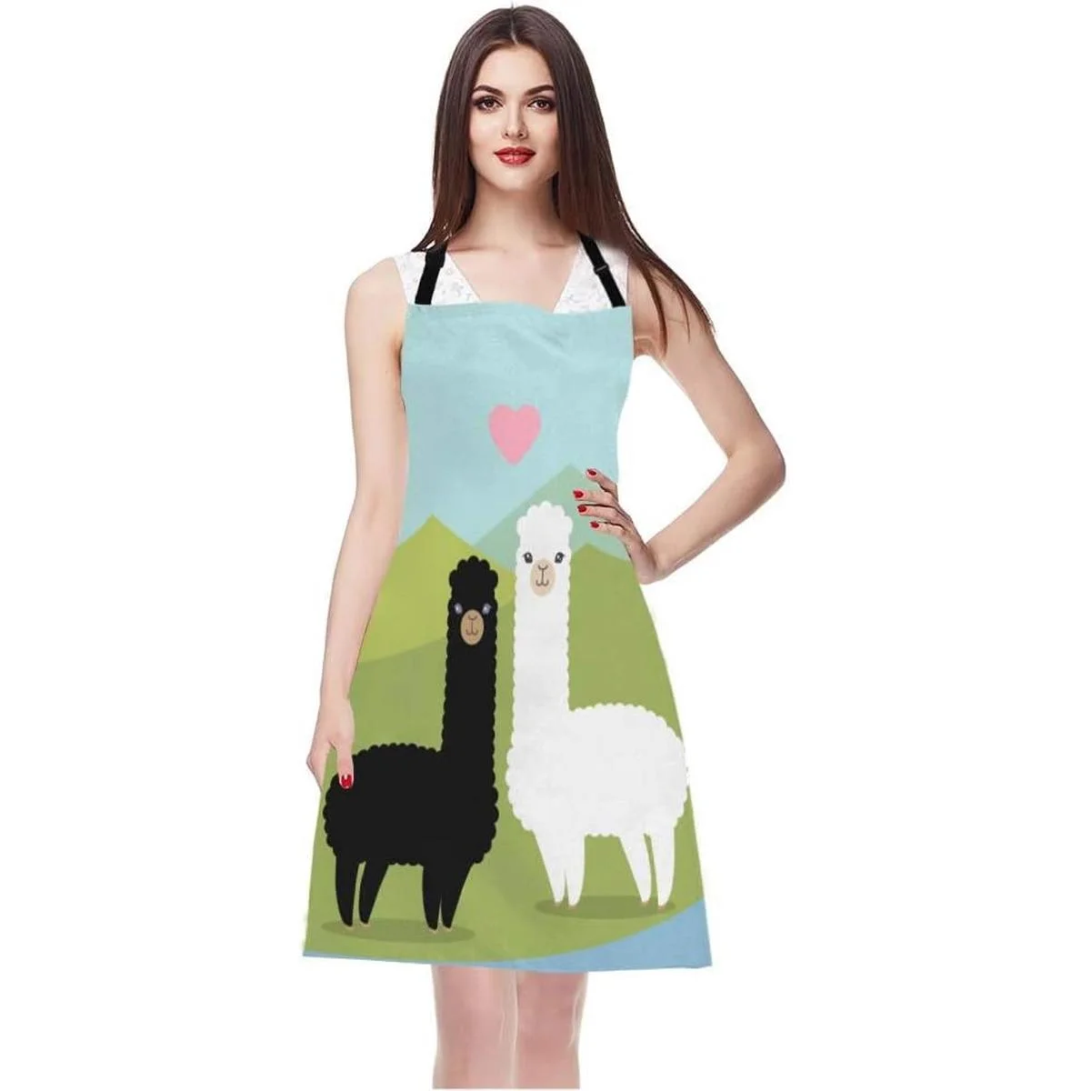 WONDERTIFY Delantal perezoso con diseño de perezoso con