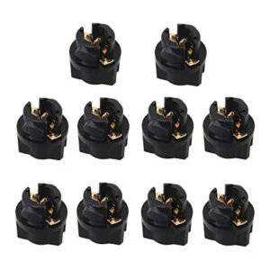 WLJH 10 piezas T5 Twist Lock Socket 74 73 37 2721 Base de_1