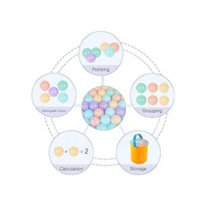WINTECY Paquete de 50 bolas de bola 2.2 pulgadas2.2 in_3