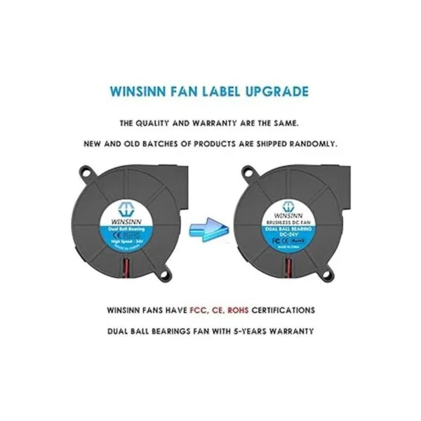 WINSINN Ventilador 5015 de 12 V impresora 3D ventilador_3