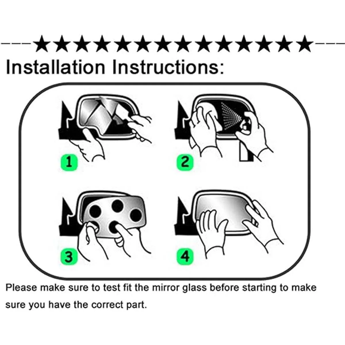 WLLW Cristal de repuesto para espejo lateral apto para_6