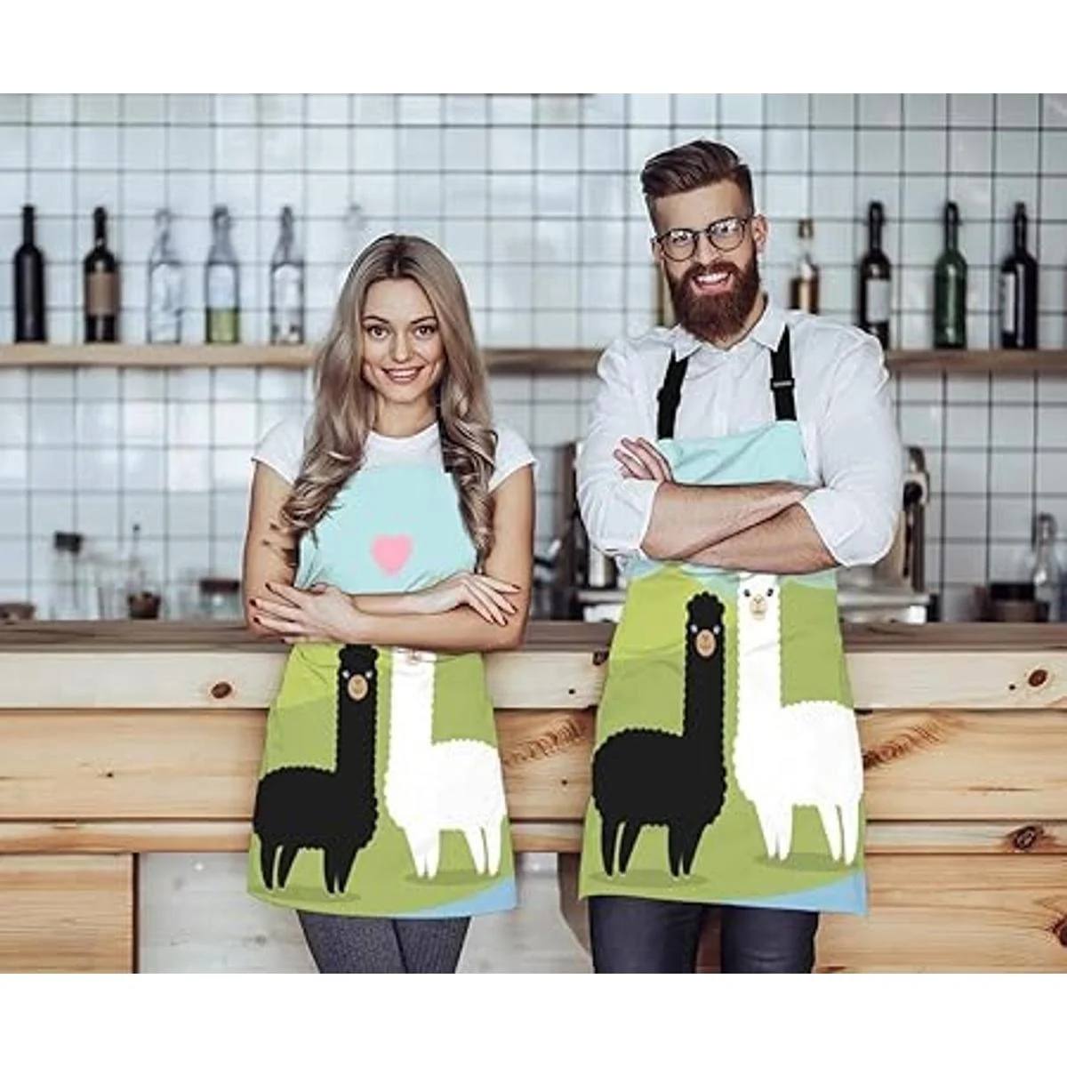WONDERTIFY Delantal perezoso con diseño de perezoso con