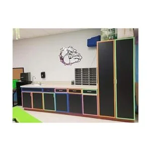 WOD MTC5 Cinta de enmascarar de colores rojo 1 pulgada_5