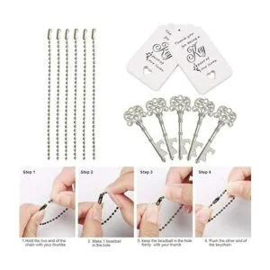 WODEGIFT 100 piezas de abrebotellas de recuerdos de boda