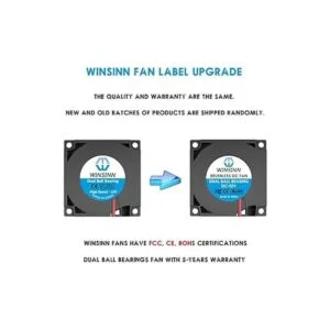 WINSINN Ventilador de ventilador CC de 1.575 in 24 V_3