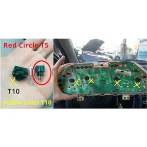 WLJH 10 piezas T5 Twist Lock Socket 74 73 37 2721 Base de_5