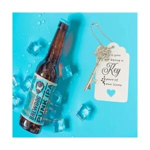 WODEGIFT 100 piezas de abrebotellas de recuerdos de boda