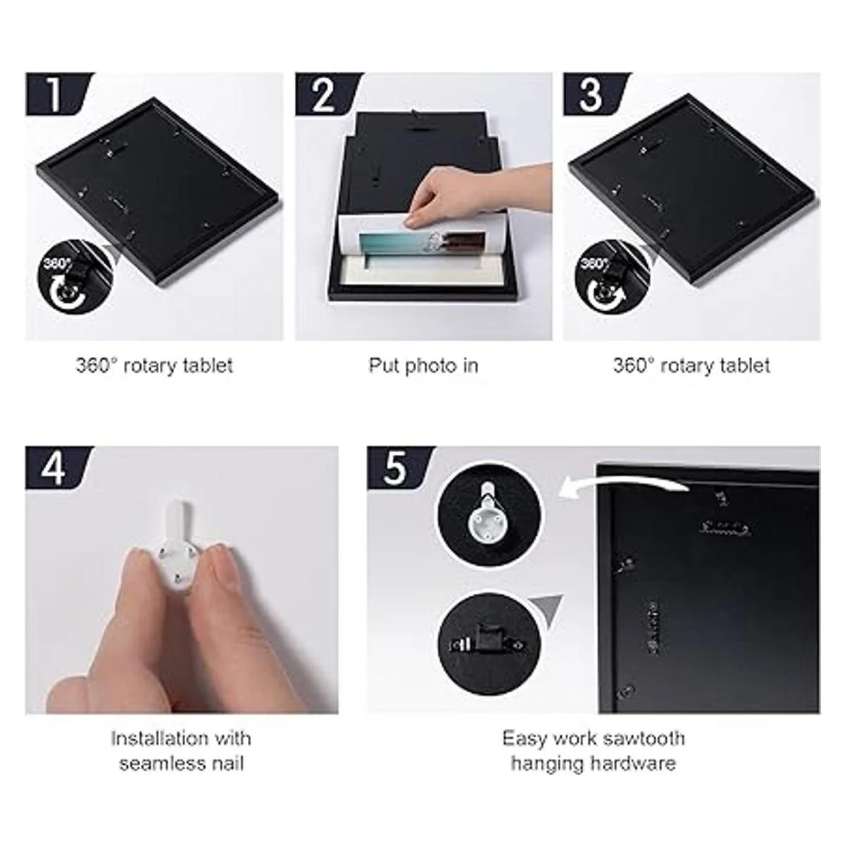 WOOD MEETS COLOR Conjunto de marcos para fotos_4