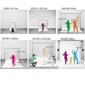 WOLADA Telón de fondo de pared de flores de 10 x 10 pies_6