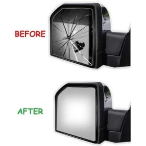 WLLW Cristal de repuesto para espejo lateral para Dodge_4