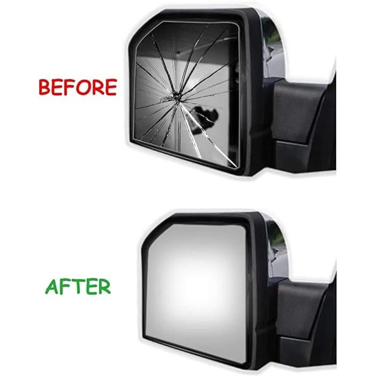 WLLW Cristal de repuesto para espejo lateral para Dodge_4