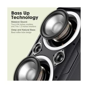 WKING Altavoz Bluetooth de 80 W fuerte graves súper_2