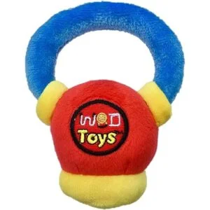 WOD Toys Tetera de peluche para bebé con sonajero