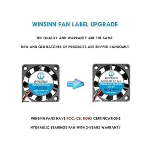 WINSINN Ventilador DC de 0.787 in 12 V 2006 Rodamiento_3