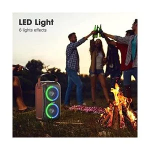 WKING Altavoz Bluetooth de 80 W fuerte graves súper_3