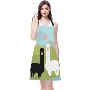WONDERTIFY Delantal perezoso con diseño de perezoso con