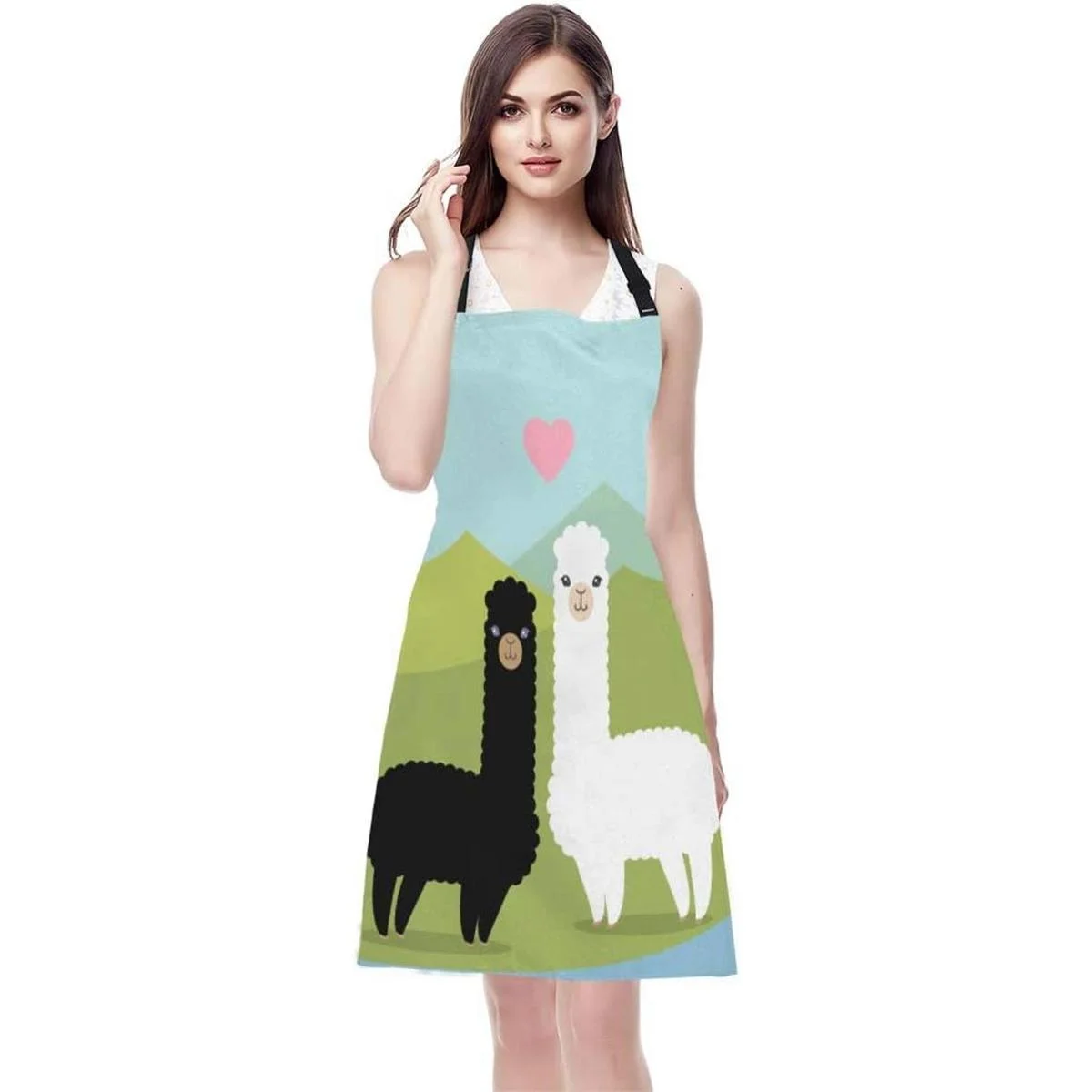 WONDERTIFY Delantal perezoso con diseño de perezoso con