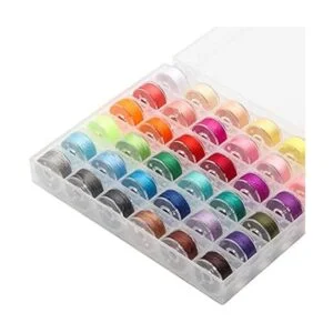 WIWAPLEX Kits de hilos de coser de 72 bobinas 437 yardas_3