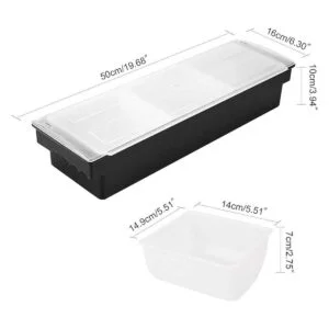 WICHEMI Bandeja dispensadora de frutas verduras y_2